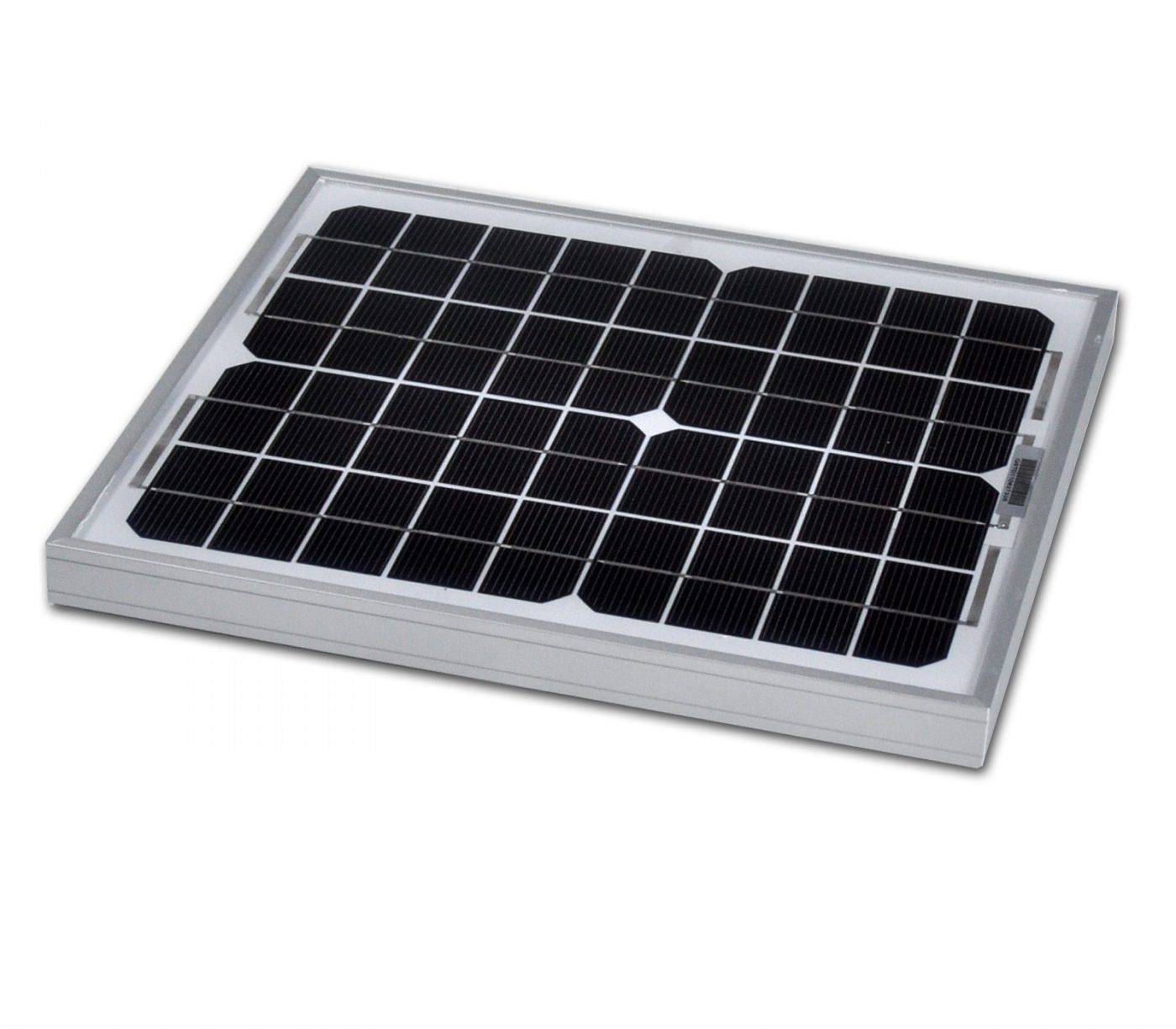 12v 10w Solar Panel Monocrystalline 355x252. 5yr Component Warranty