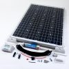 120w 12v Solar Battery Charger Vehicle Kit Deluxe