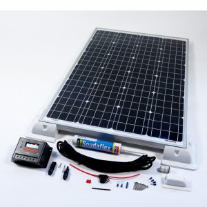 160w 24v Solar Panel Vehicle Kit Deluxe
