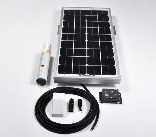 20w 12v Solar Battery Charger Vehicle Kit