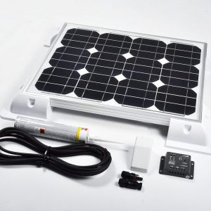 30w 12v Solar Battery Charger Vehicle Kit Deluxe