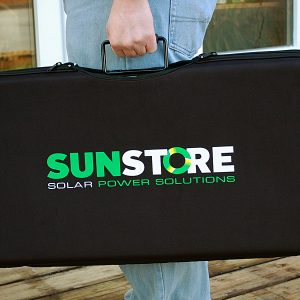 12v Solar Battery Charger - 60w Briefcase - Image 2