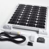 45w 12v Solar Battery Charger Vehicle Kit Deluxe