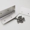 Aluminium L Shape mount (set of 6) 100mm x 60mm