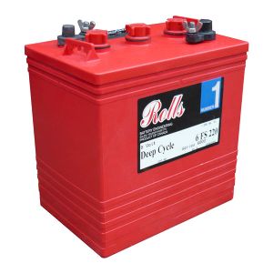 Rolls 6V 220Ah Deep Cycle Solar Battery 6-FS-220