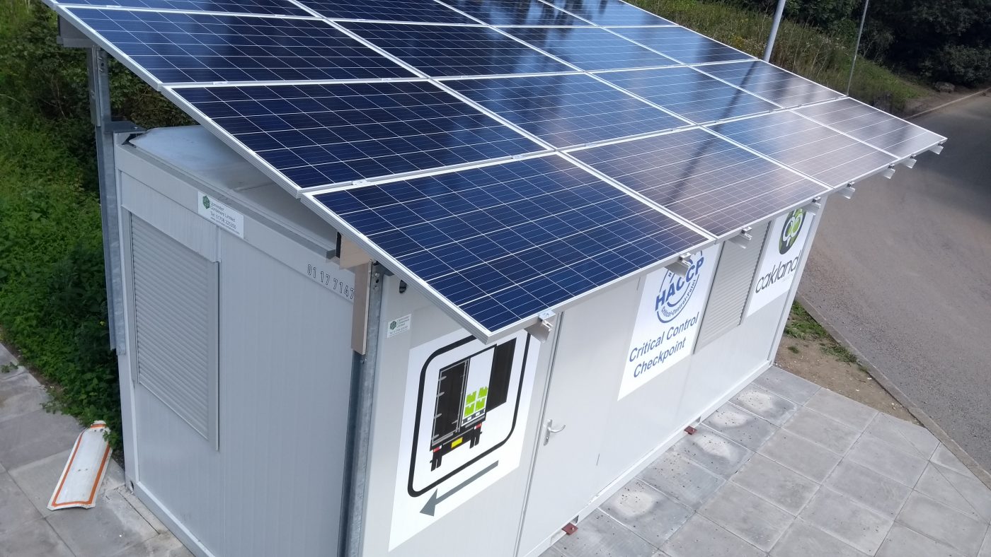 Solar Power Kit For Shipping Container