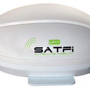 SatFi UK+ low profile satellite dome