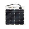 SUNPOWER 12v 50w Monocrystalline Semi Flexible Panel