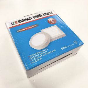LED Surface Panel Light - 6w Warm White - Image 3