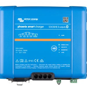 Victron Phoenix Smart IP43 Charger 12v 50A 3 Outputs