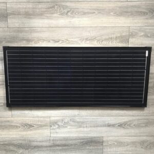 12v 100w Solar Panel Monocrystalline All Black 1200 x 510