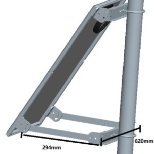 Heavy-Duty Large Panel Pole Mount (Portrait) - Image 3