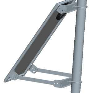 Heavy-Duty Large Panel Pole Mount (Portrait)