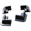 Solar Panel Corner Mounts Black (set of 4)